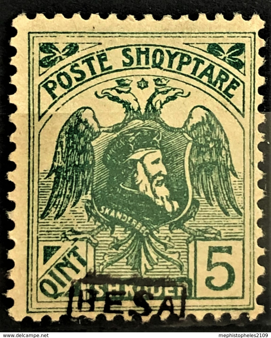 ALBANIA 1922 - MLH - Mi Sc# 156 - 5q - Albania