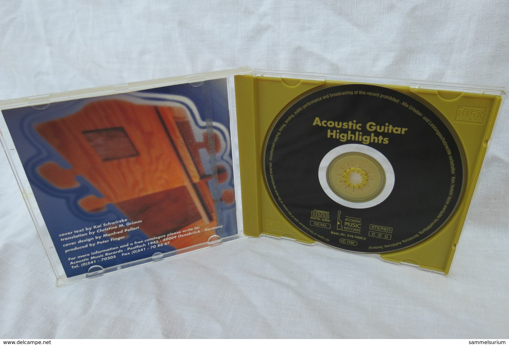 CD "Acoustic Guitars" Highlights - Instrumental