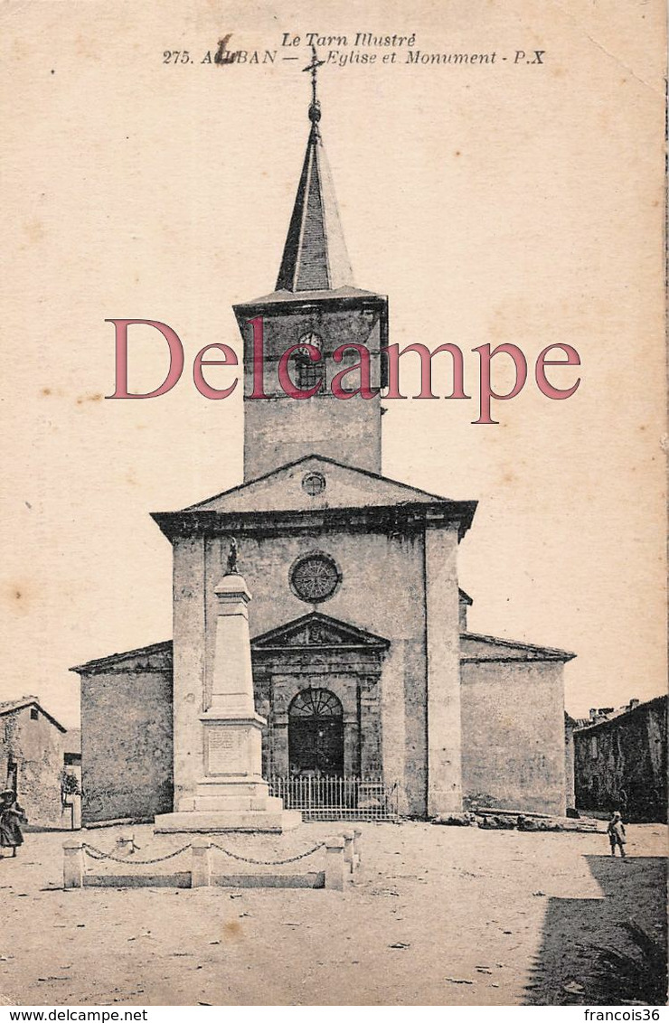 (81) Alban - Eglise Et Monument - Alban