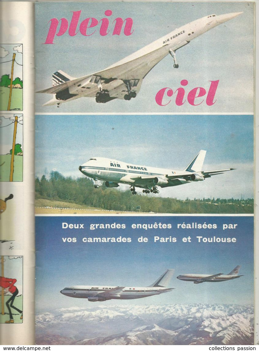 Magazine Des Jeunes Coopérateurs Scolaires , Aviation , AMIS-COOP ,juin 1976 ,n° 175 ,64 Pages, 3 Scans, Frais Fr 3.35 E - Aviation
