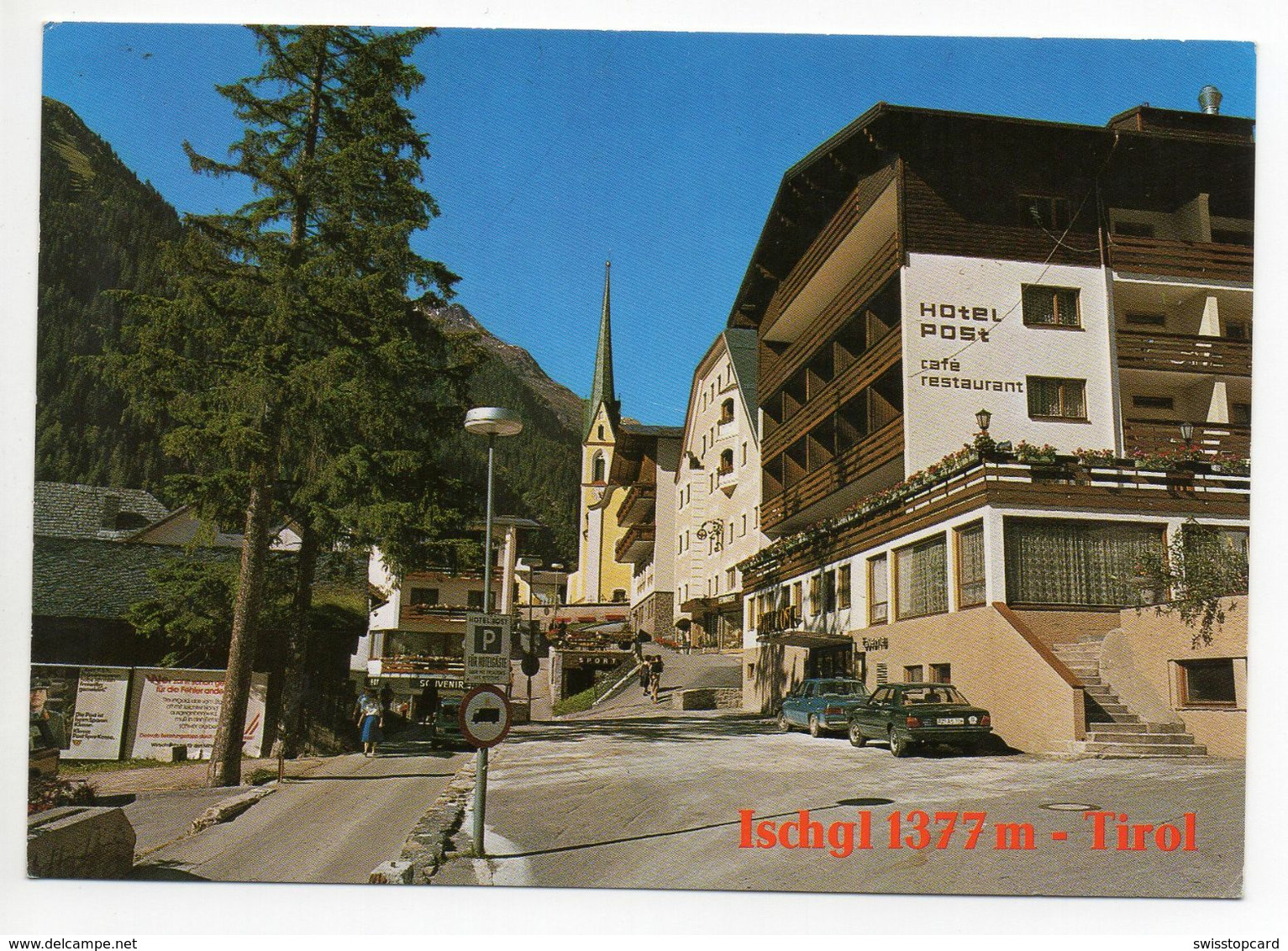 ISCHGL Hotel Restaurant Post Auto - Ischgl