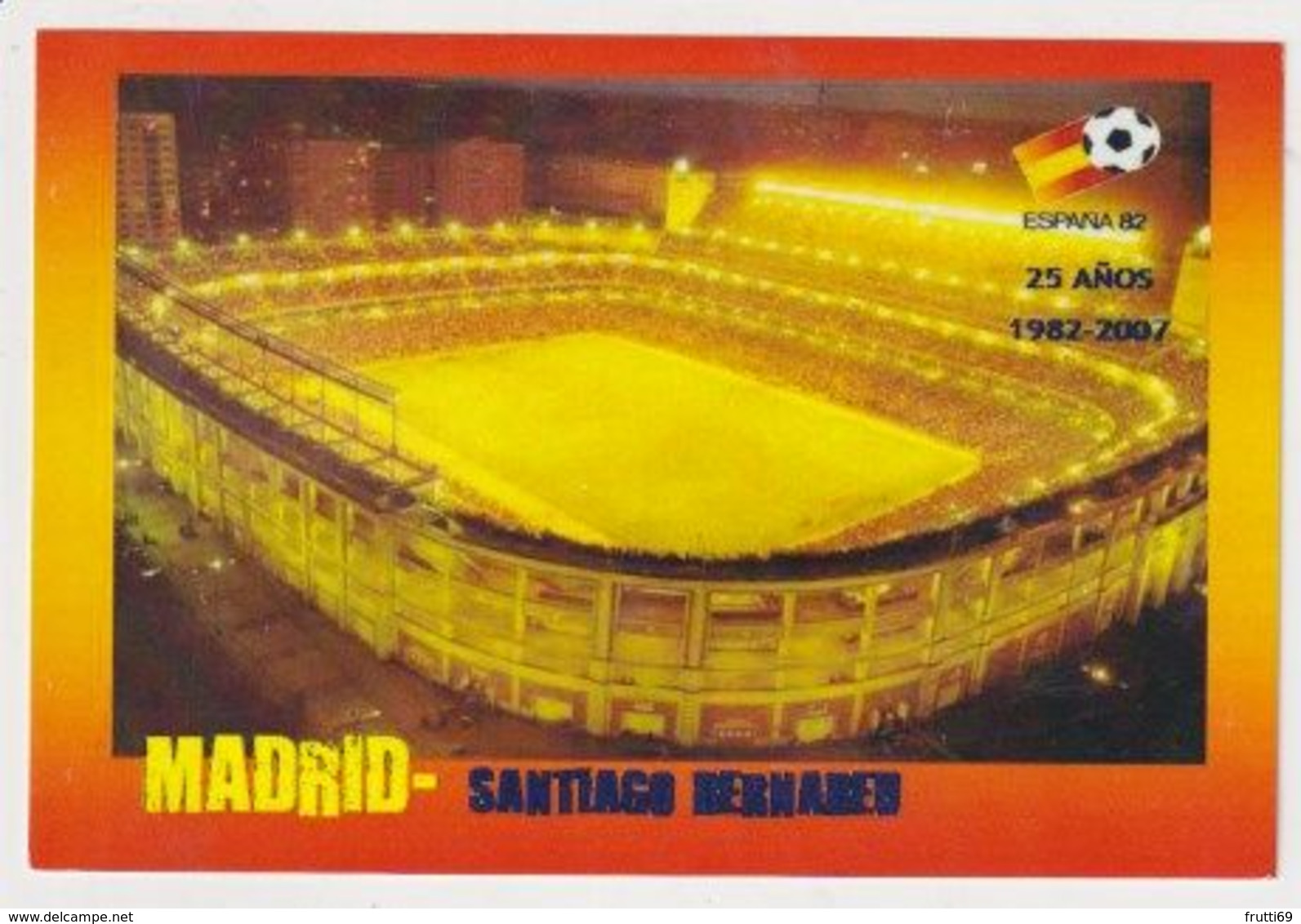 FOOTBALL - AK 384293 Stadium / Stadion - Madrid - Santiago Bernabeu - Fussball