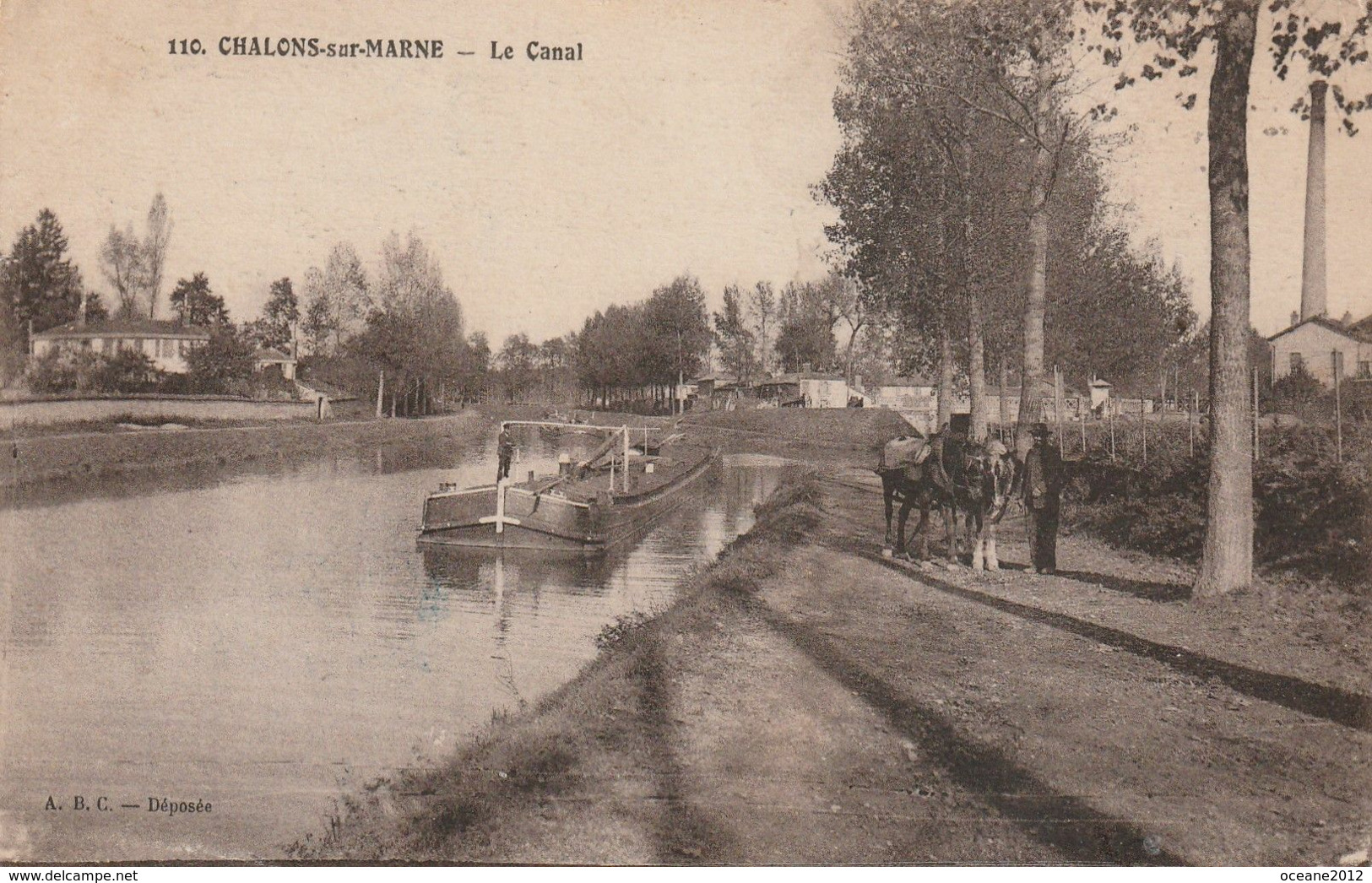 51 Chalons Sur Marne. Le Canal - Châlons-sur-Marne