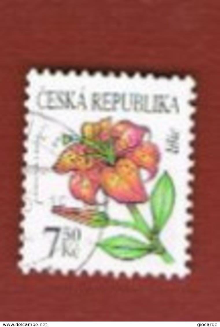 REP. CECA (CZECH REPUBLIC) - SG 422  - 2005 FLOWERS  -   USED - Sonstige & Ohne Zuordnung