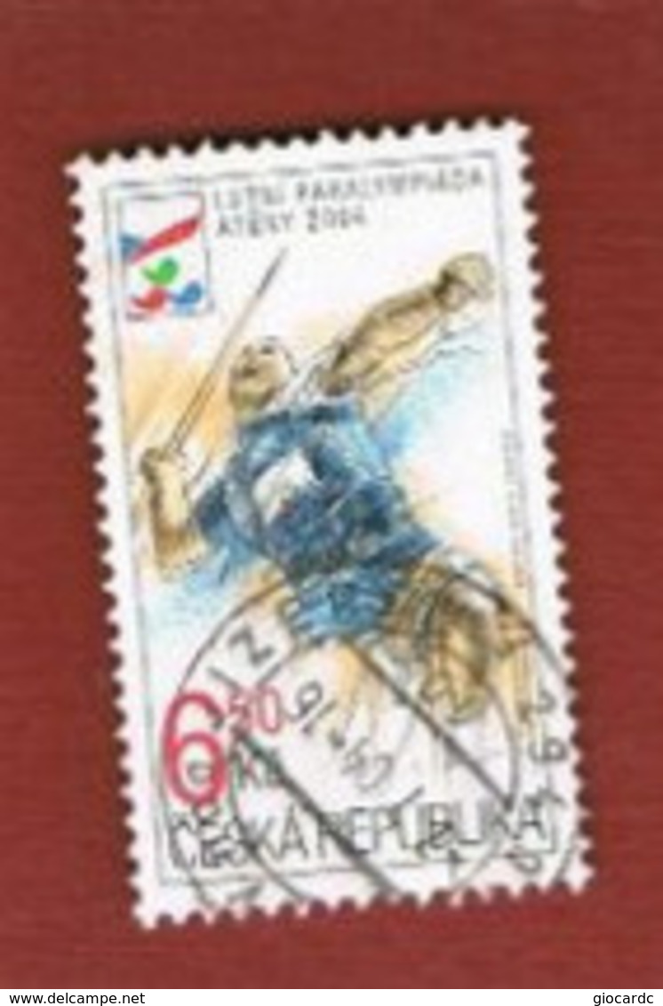 REP. CECA (CZECH REPUBLIC) - SG 405. - 2004 OLYMPIC & PARAOLYMPIC GAMES  -   USED - Other & Unclassified