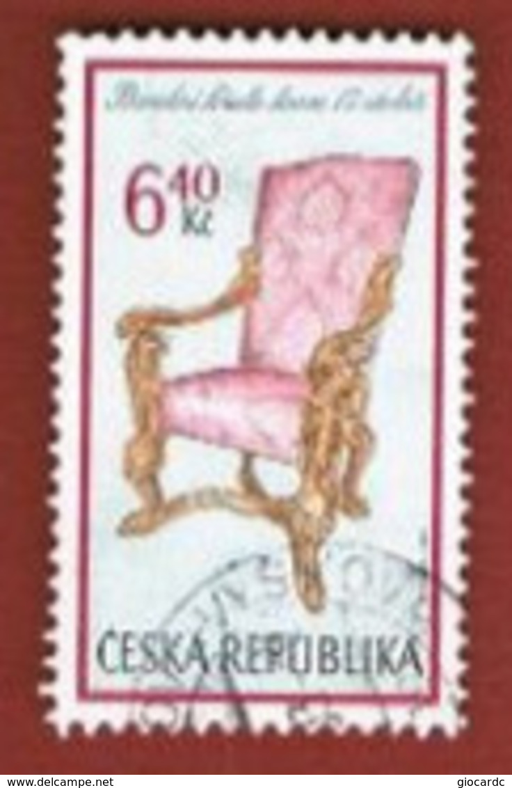 REP. CECA (CZECH REPUBLIC) - SG 346 -  2002 ANTIQUE FURNITURE    -   USED - Sonstige & Ohne Zuordnung