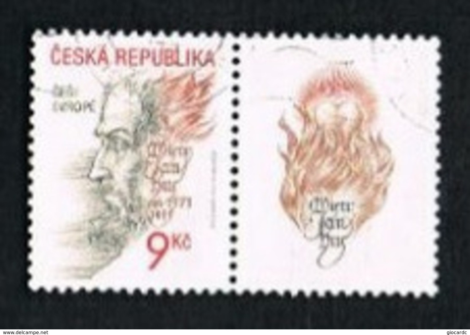 REP. CECA (CZECH REPUBLIC) - SG 327 -  2002 J. HUS, PREACHER (WITH LABEL)   -   USED - Other & Unclassified