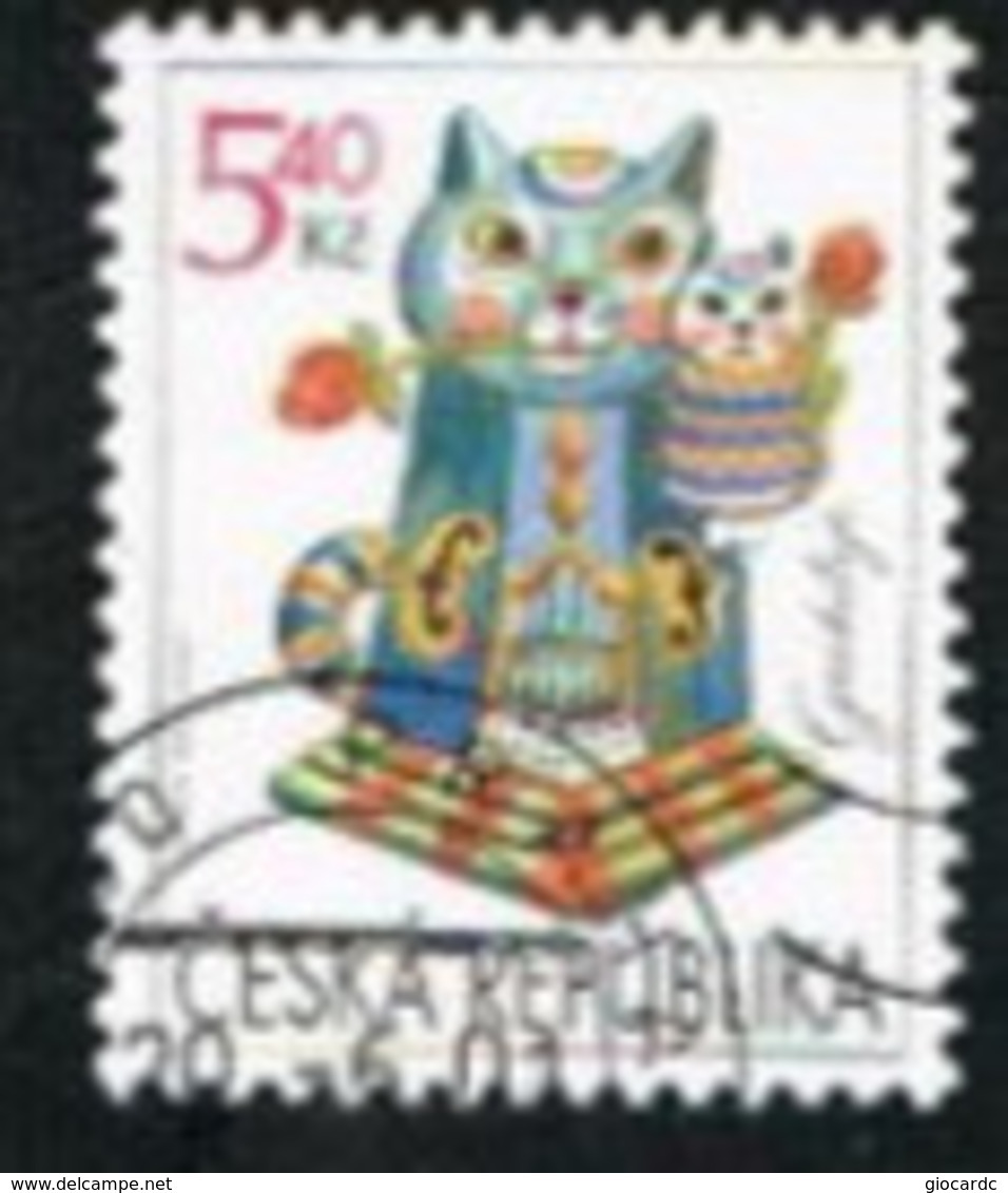 REP. CECA (CZECH REPUBLIC) - SG 298  - 2001  GREETINGS STAMPS: CONGRATULATIONS -   USED - Other & Unclassified