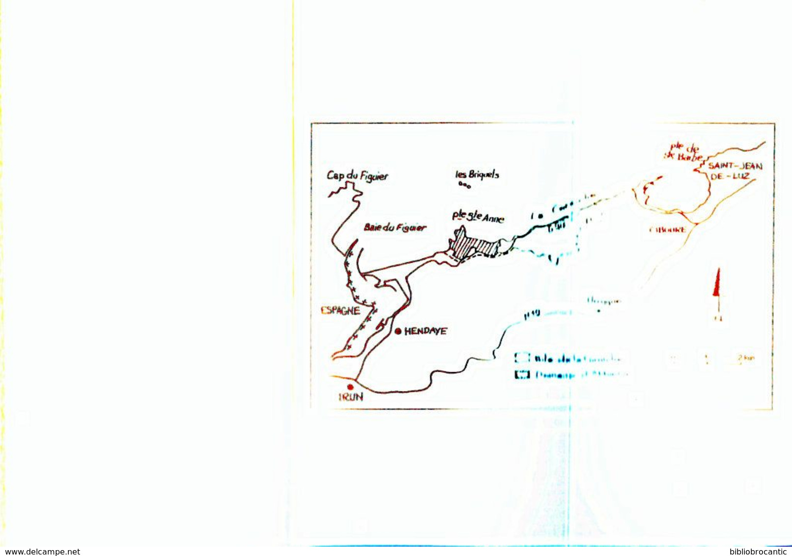 " LE DOMAINE D'ABBADIA "CORNICHE BASQUE  Par Jean - François TERRASSE //Ill. Alan Johnston - Pays Basque