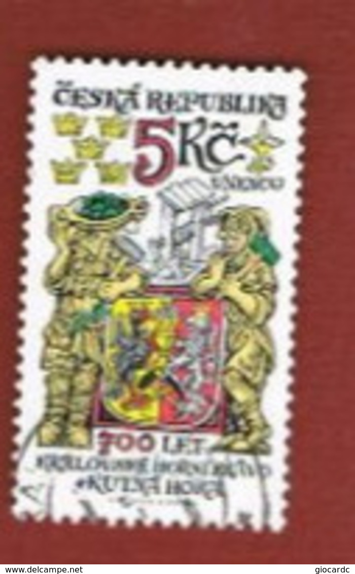 REP. CECA (CZECH REPUBLIC) - SG 258  - 2000  ROYAL MINING RIGHTS TO KUTN HORA -   USED - Sonstige & Ohne Zuordnung