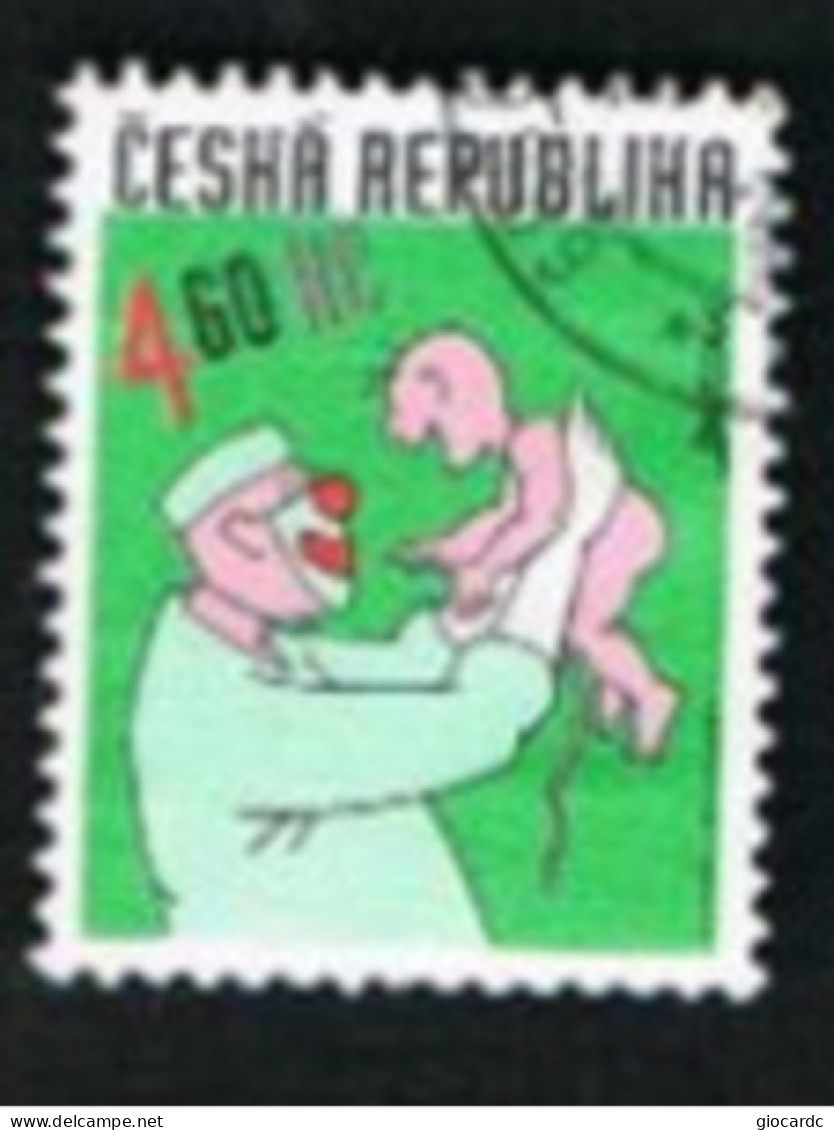 REP. CECA (CZECH REPUBLIC) - SG 247  - 1999 GRAPHIC HUMOUR: M.  BARTAK    -   USED - Sonstige & Ohne Zuordnung