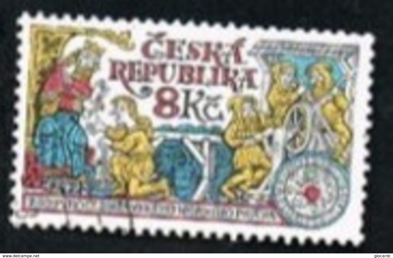 REP. CECA (CZECH REPUBLIC) - SG 240  - 1999 JIHLAVA MINING RIGHTS GRANTING  -   USED - Altri & Non Classificati