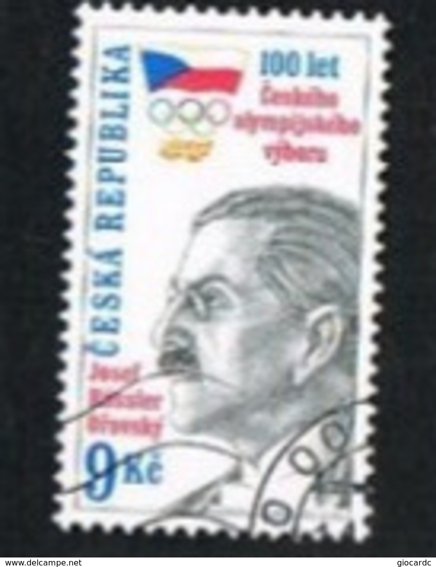 REP. CECA (CZECH REPUBLIC) - SG 234  - 1999 NATIONAL OLYMPIC COMMITTEE CENTENARY  -   USED - Autres & Non Classés