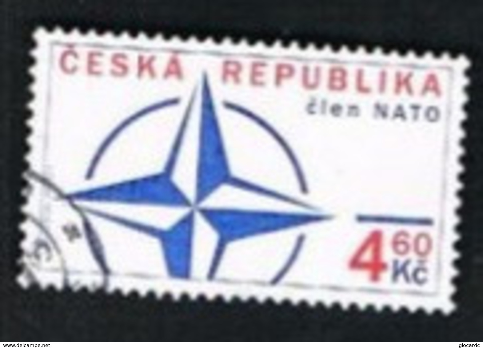 REP. CECA (CZECH REPUBLIC) - SG 232  - 1999 NATO ACCESSION  -   USED - Autres & Non Classés