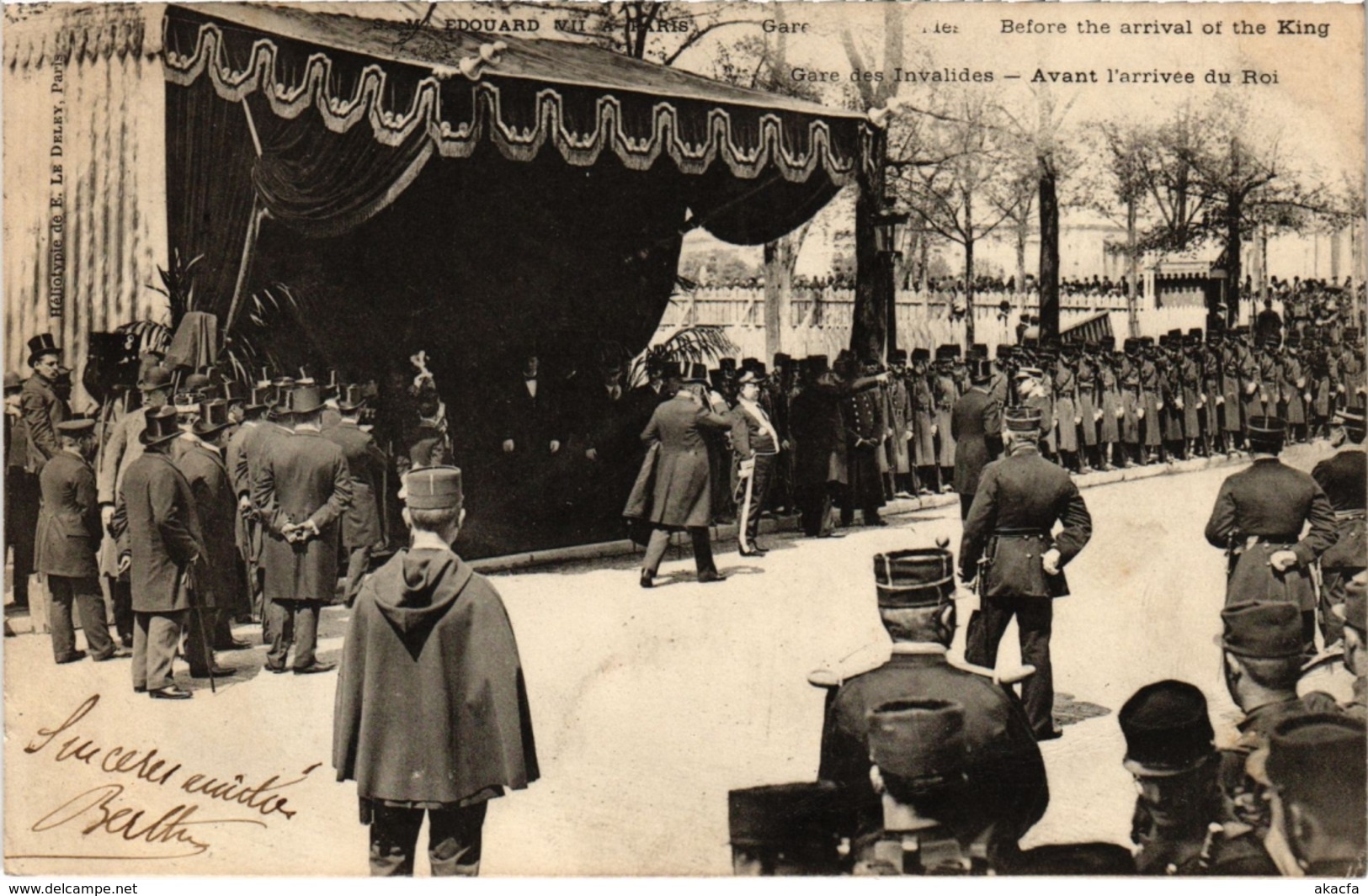 CPA PARIS 2e - Gare Des Invalides (83782) - Ricevimenti