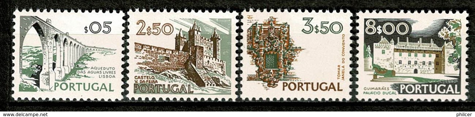 Portugal, 1972/81, # 1126, 1133, 1135, 1141, MH - Nuevos