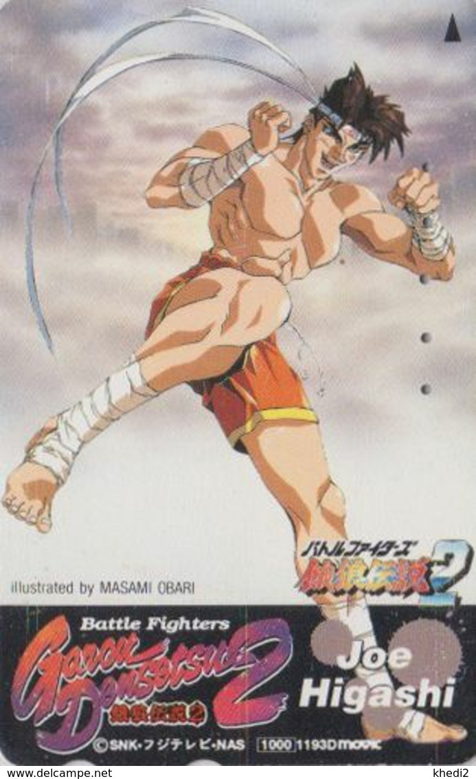 Télécarte JAPON / 110-011 - MANGA - ** SNK ** - BATTLE FIGHTERS - ANIME JAPAN  Phonecard - BD COMICS TK - 12314 - Cómics