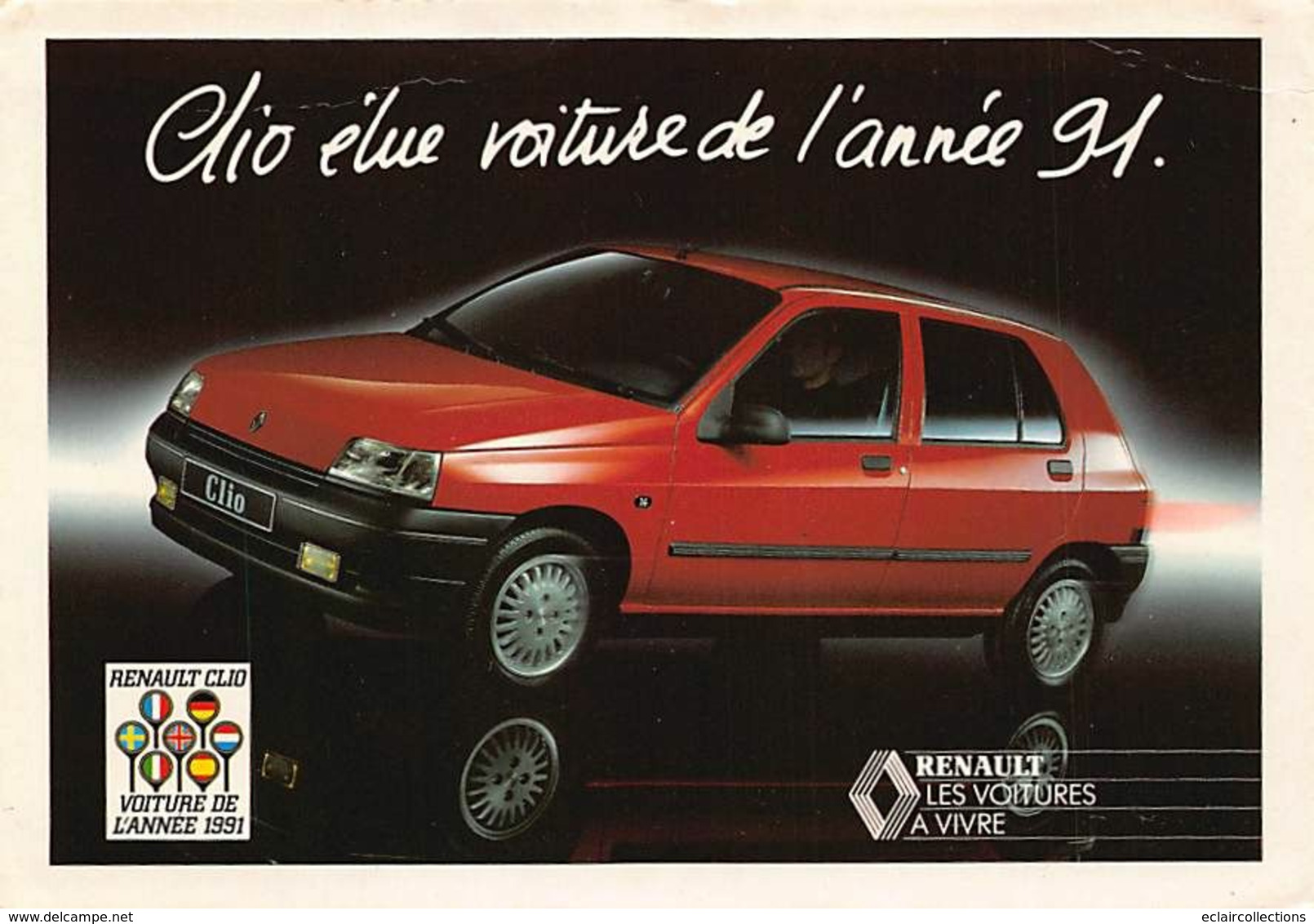 Thème Automobile:    Renault Clio         (voir Scan) - Voitures De Tourisme