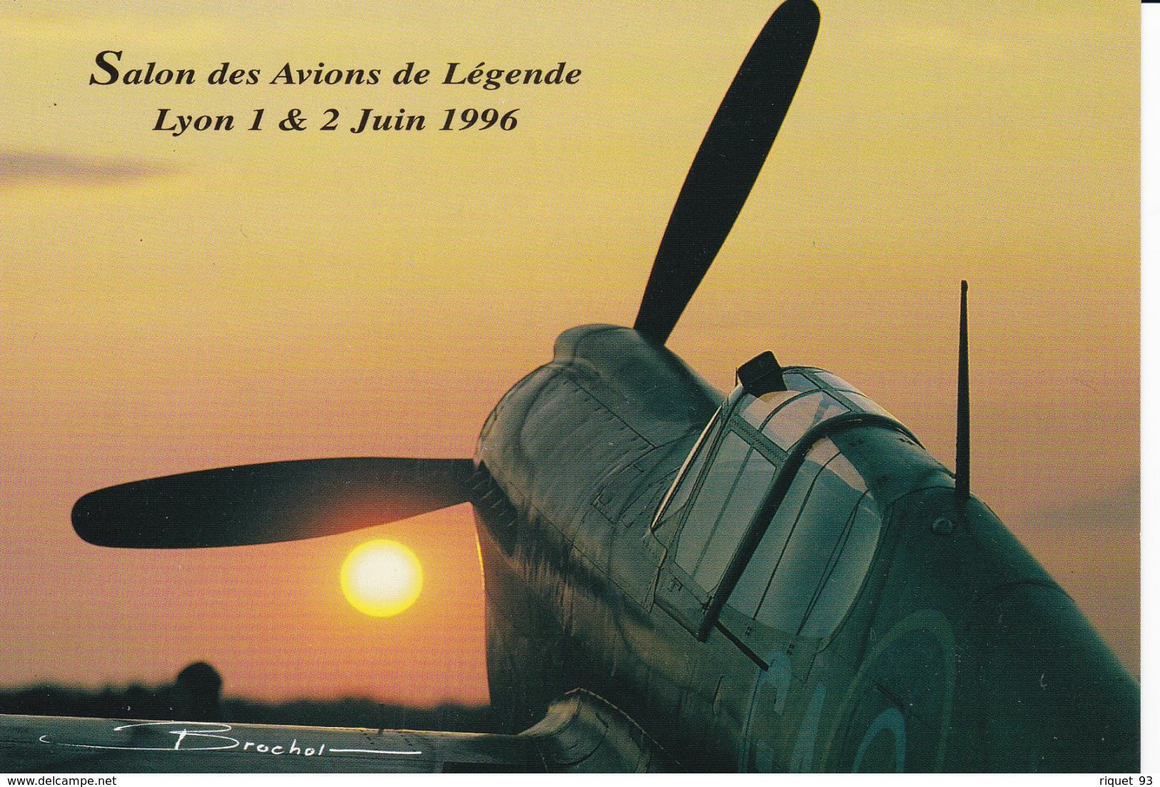 Lot 13 Cpm-Collection Avions De Légende Par Le Photographe Guy Brochot (voir Scans) - 1939-1945: 2ème Guerre