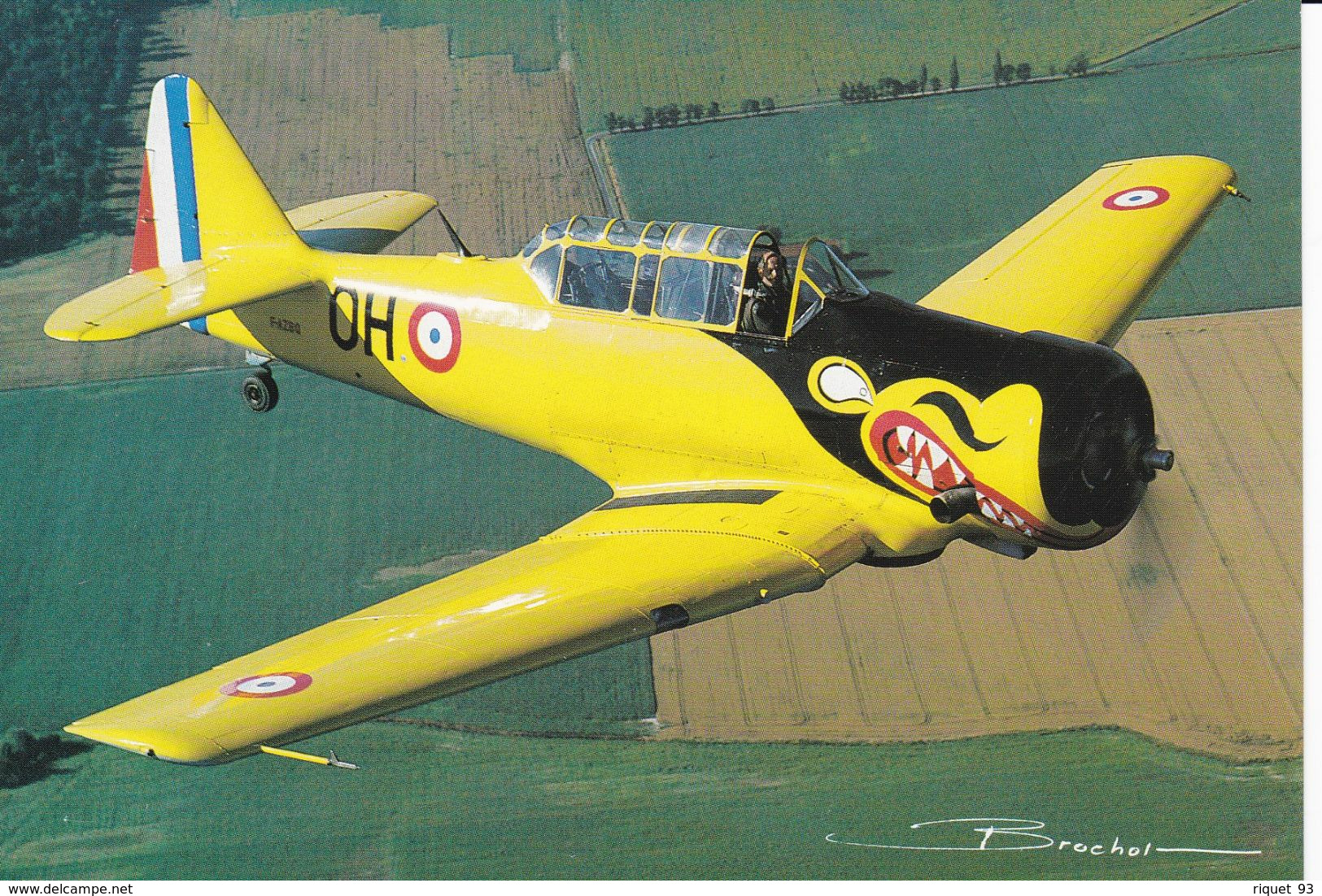 Lot 13 cpm-Collection Avions de Légende par le photographe Guy Brochot (voir scans)