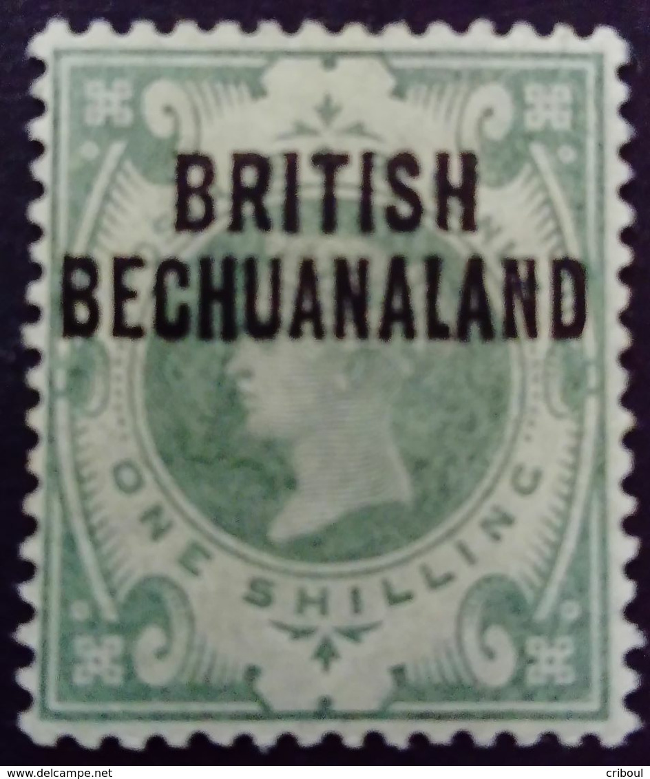 Bechuanaland 1892 Victoria Grande Bretagne Surchargé Great Britain Overprinted British Bechuanaland Yvert 35 * MH - 1885-1895 Crown Colony