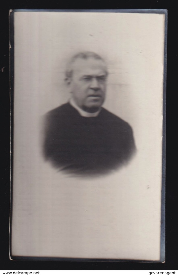 PASTOOR DEKEN EVERGEM ST.CHRISTOFFEL - FRANCISCUS ROMBAUT  ST NIKLAAS 1864   EVERGEM 1935     2 SCANS - Verlobung