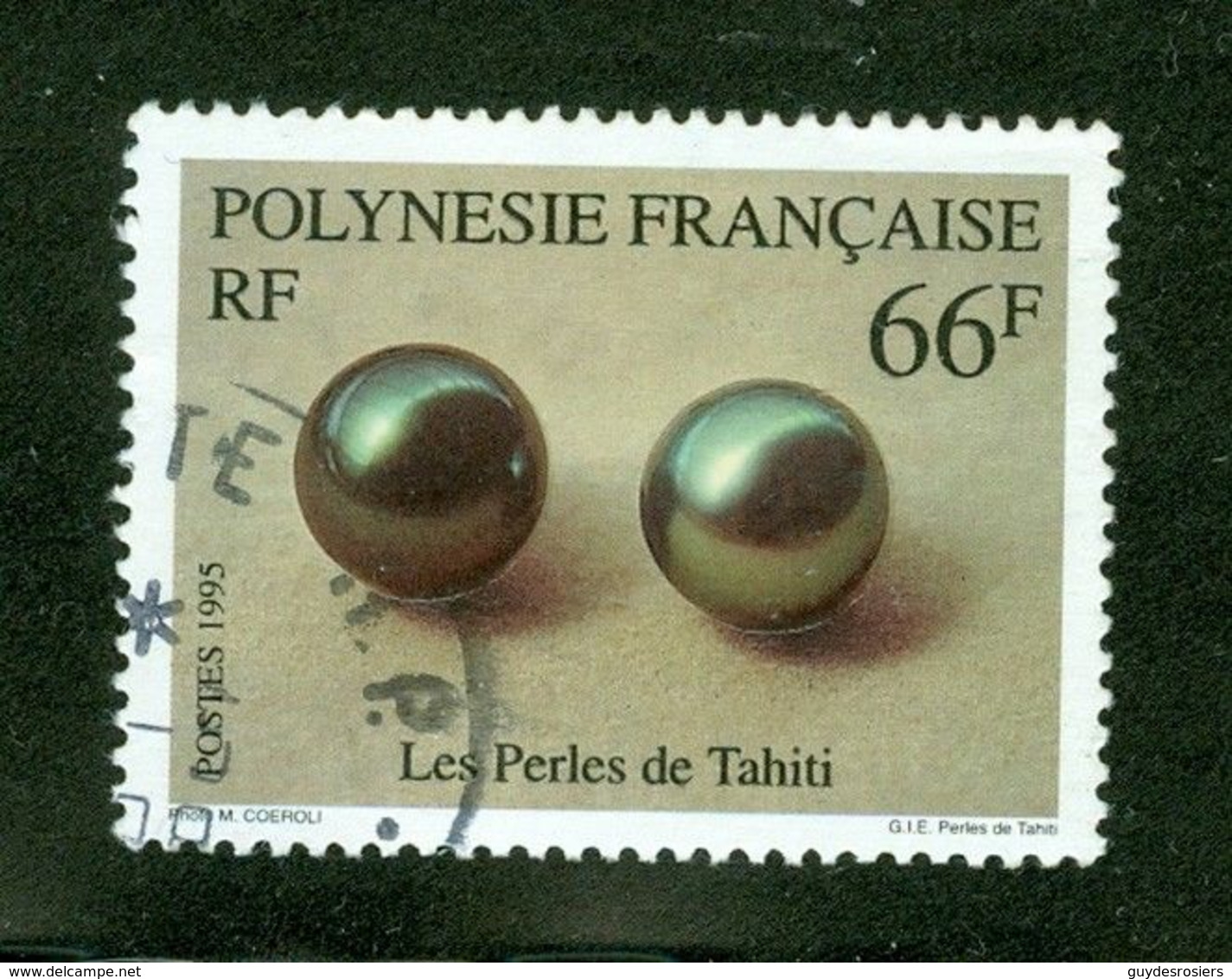 Perles De Tahiti; Polynésie Française / French Polynesia; Scott # 663; Usagé (3435) - Oblitérés