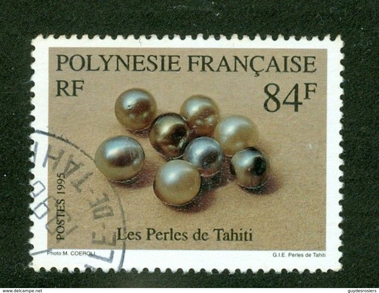 Perles De Tahiti; Polynésie Française / French Polynesia; Scott # 664; Usagé (3436) - Used Stamps
