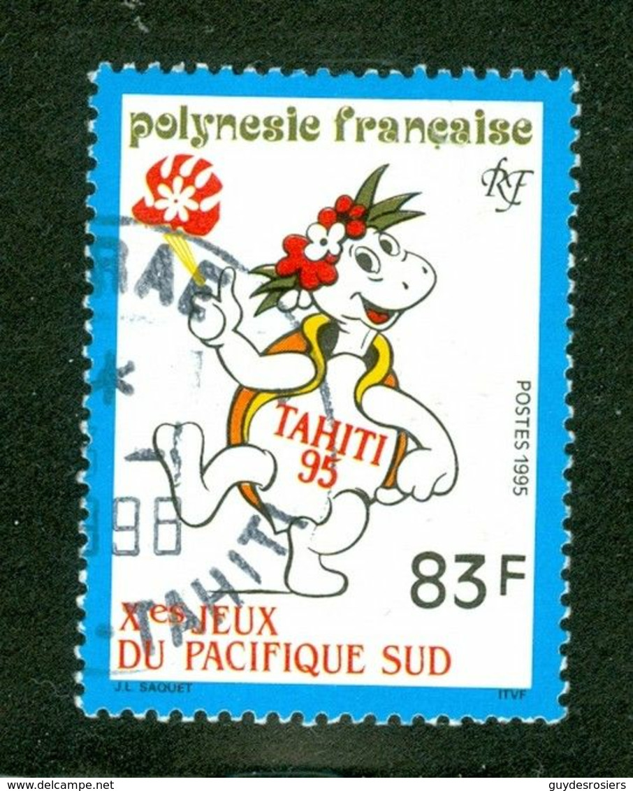 Jeux Du Pacifique; Polynésie Française / French Polynesia; Scott # 666; Usagé (3437) - Oblitérés