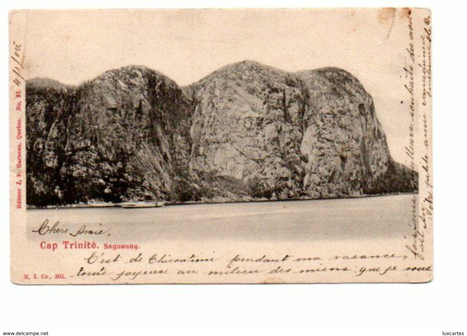 CAP TRINITE. SAGUENAY. - Saguenay