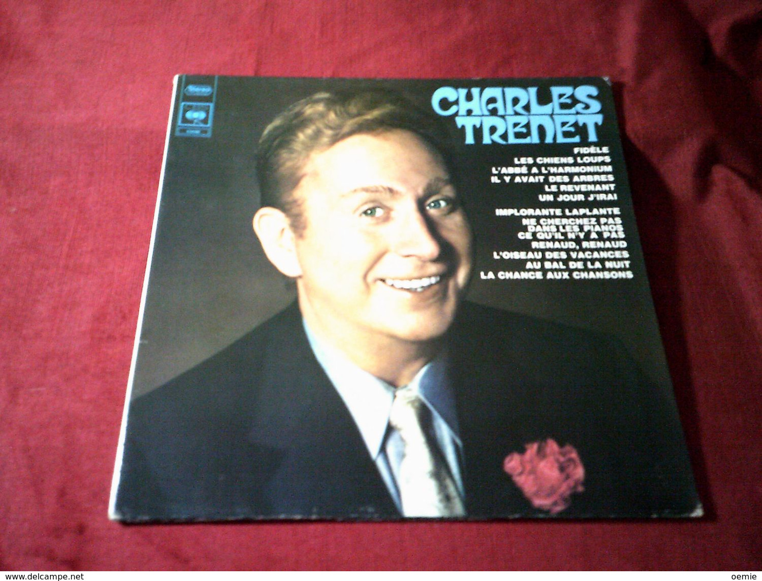 CHARLES TRENET   °° FIDELE   ///   33 TOURS   12 TITRES CBS - Chants De Noel