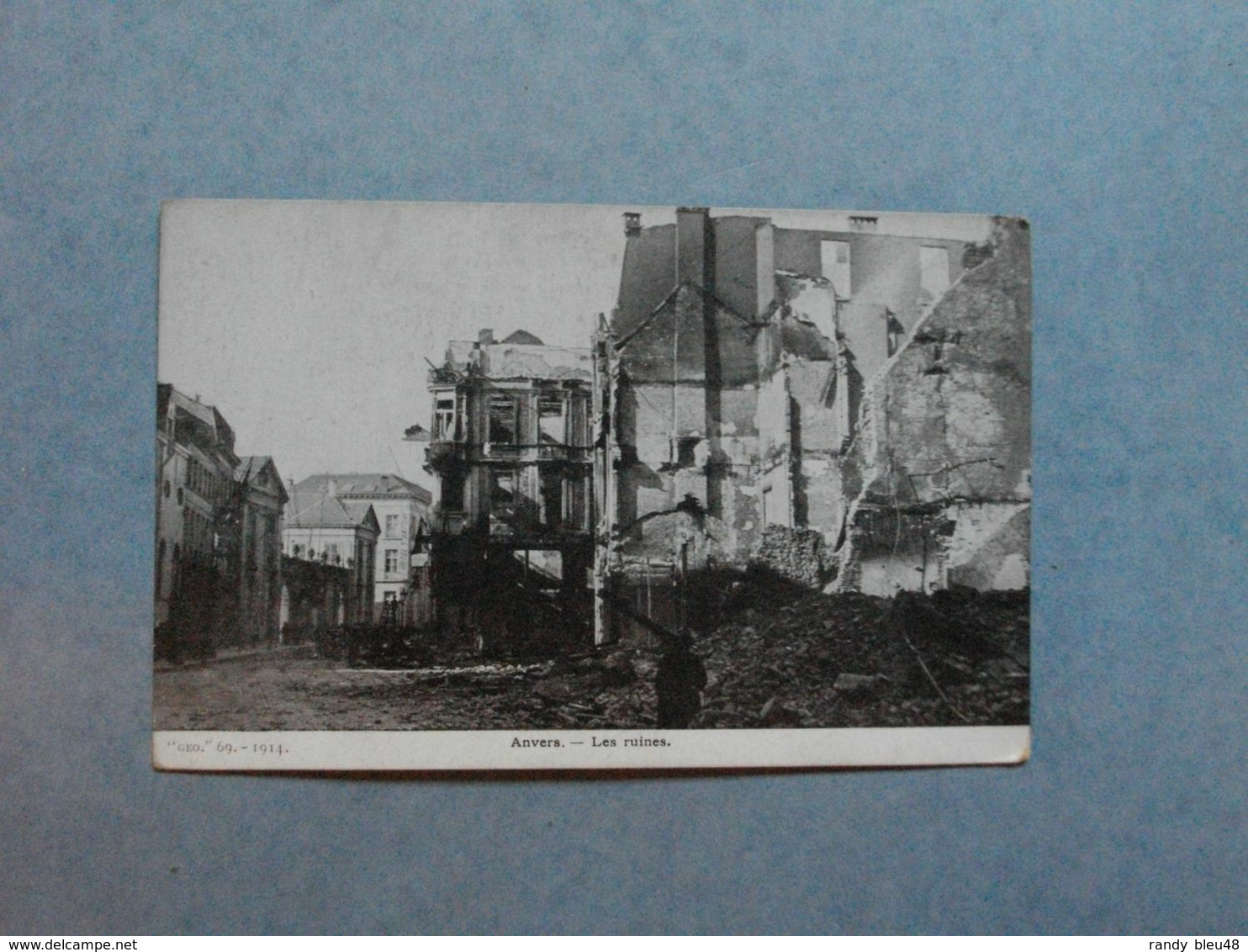 ANVERS   -  Les Ruines  -  Guerre 1914 - 1918  -  Belgique - Antwerpen