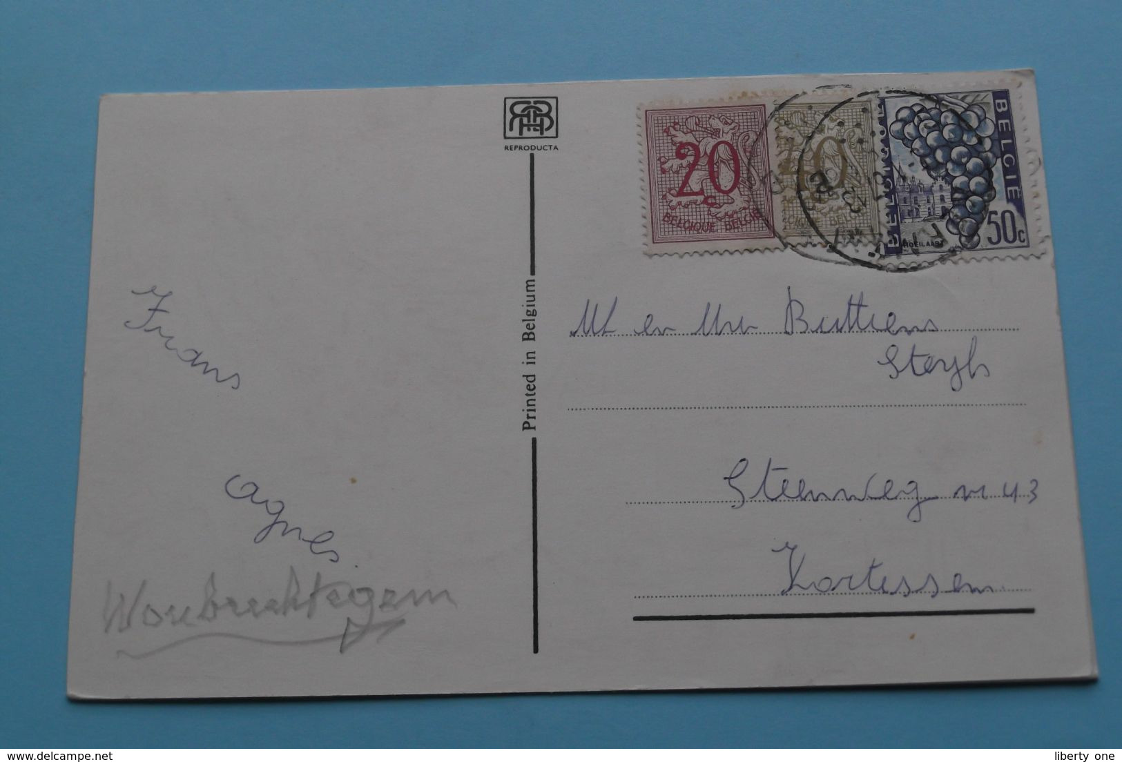 WOUBRECHTEGEM ( Foto Gekleefd Op Postkaart ?? ) Anno 1967 ( Zie Foto ) ! - Herzele