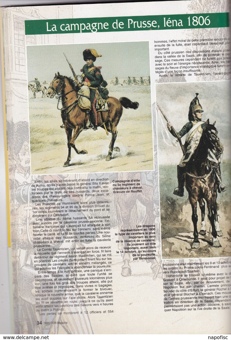 Tradition Magazine Hors-Série N°24 La Campagne De Prusse Iena-Auerstaedt 1806 - Storia