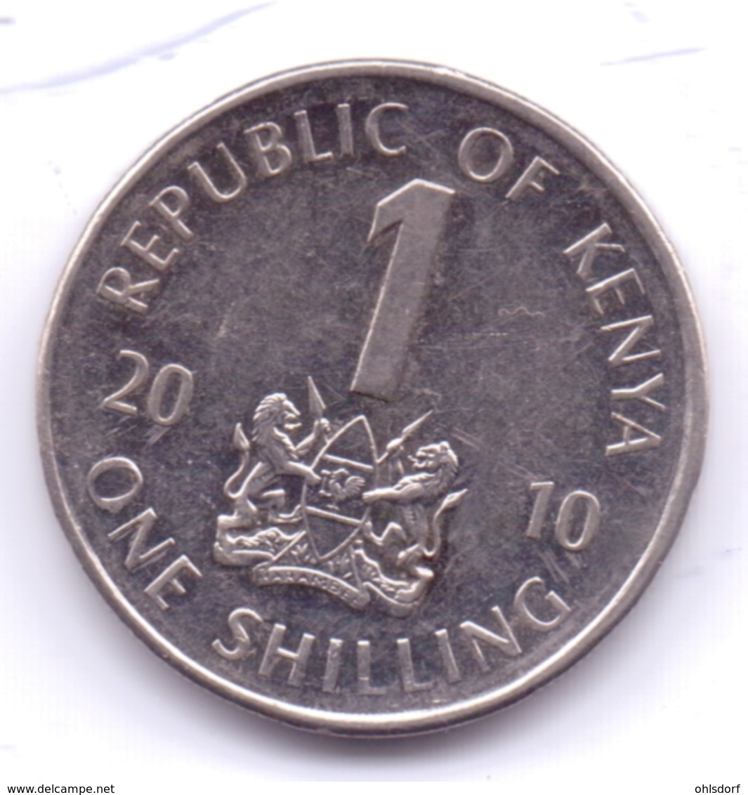 KENYA 2010: 1 Shilling, KM 34 - Kenya