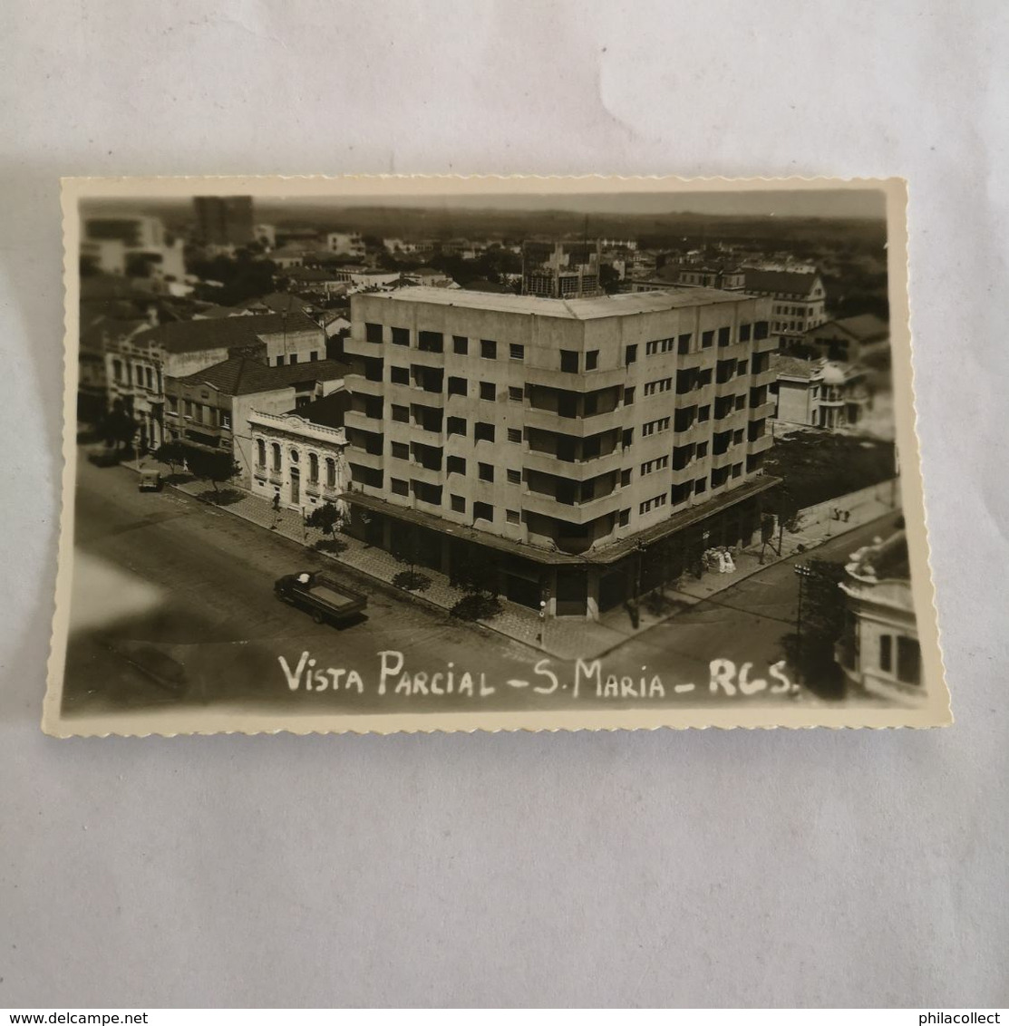 Brasil - Santa Maria // Carte Photo - RPPC / Vista Parcial - RGS? 19?? - Altri