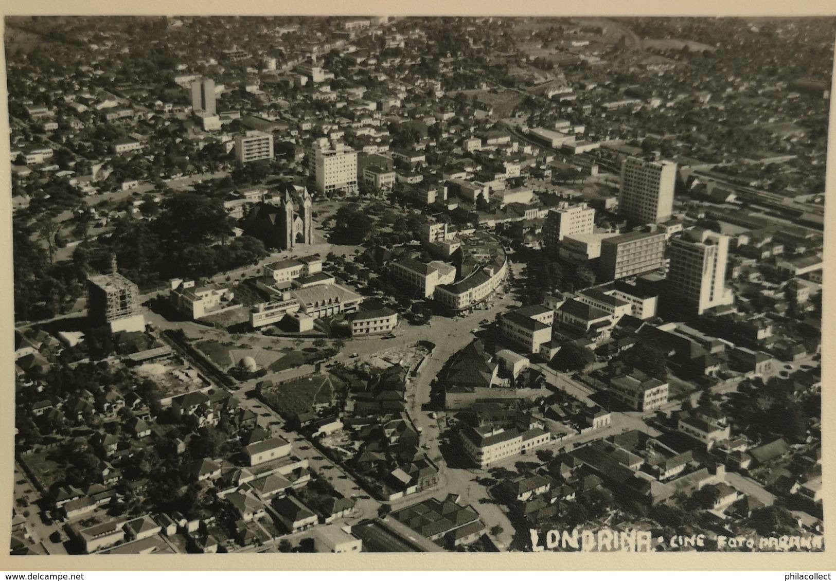 Brasil - Londrina // Carte Photo - RPPC /  Cine - Foto Panorama - Air View 19?? - Autres