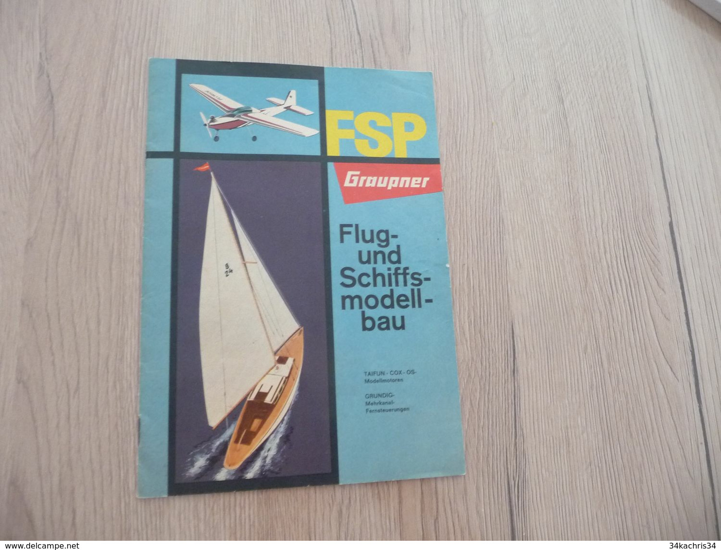 Catalogue Pub Publicité  FSP Groupner Flug Und Schiffs Modell Bau Modélisme Avions Bateaux - Literature & DVD