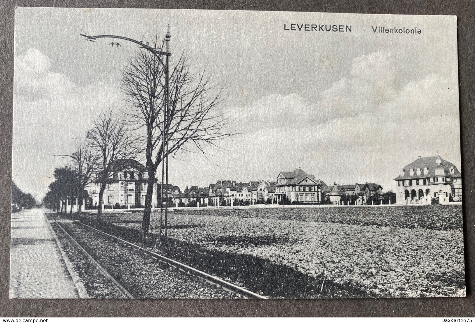 Leverkusen Villenkolonie/ Strassenbahnlinie/ Alte Aufnahme - Leverkusen