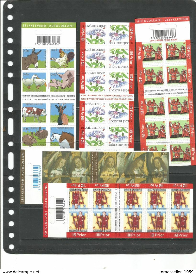 BELGIUM  2006 Full Years Set  (stamps+s/s/+bookl.) - Full Years