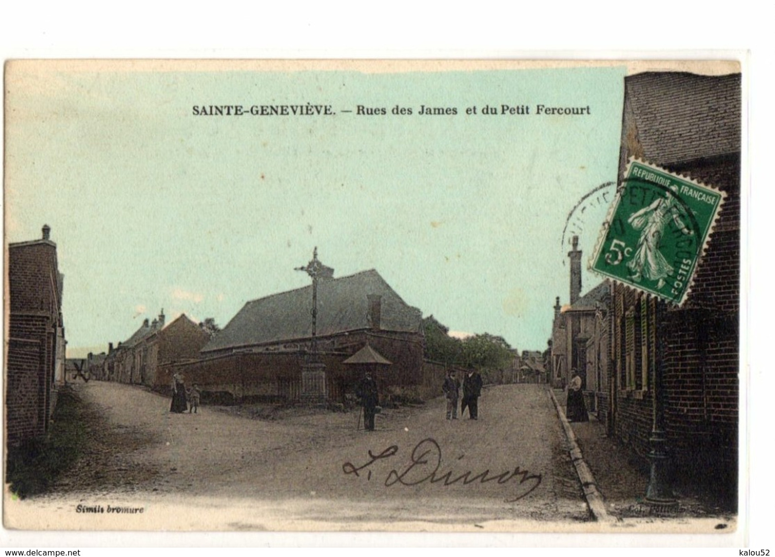 SAINTE GENEVIEVE /  RUES DES JAMES ET DU PETIT FERCOURT - Sainte-Geneviève