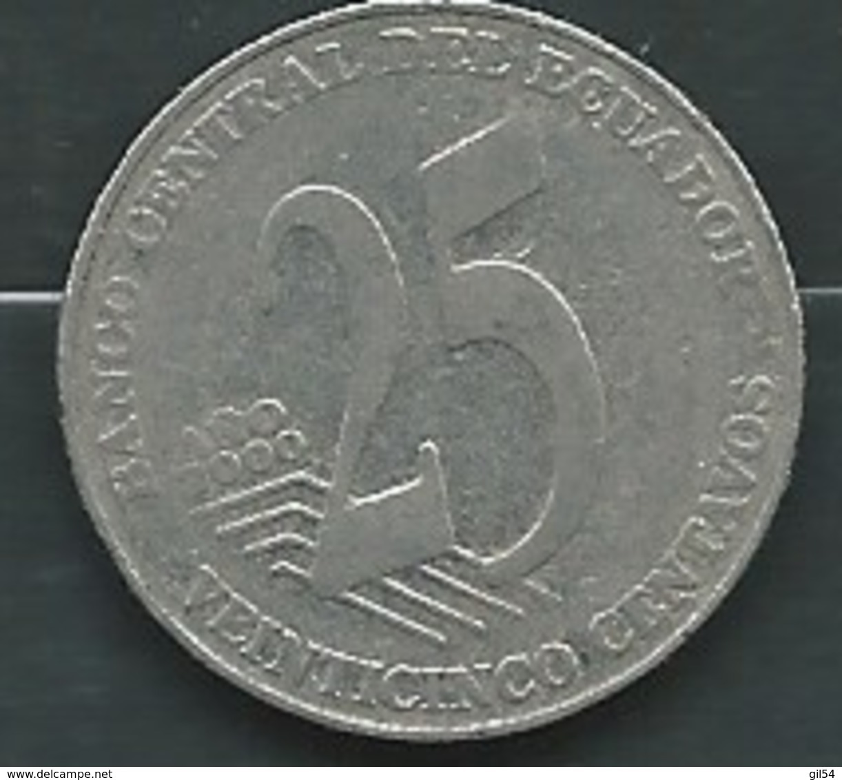 Ecuador 25 Centavos Année 2000  Pieb23102 - Ecuador