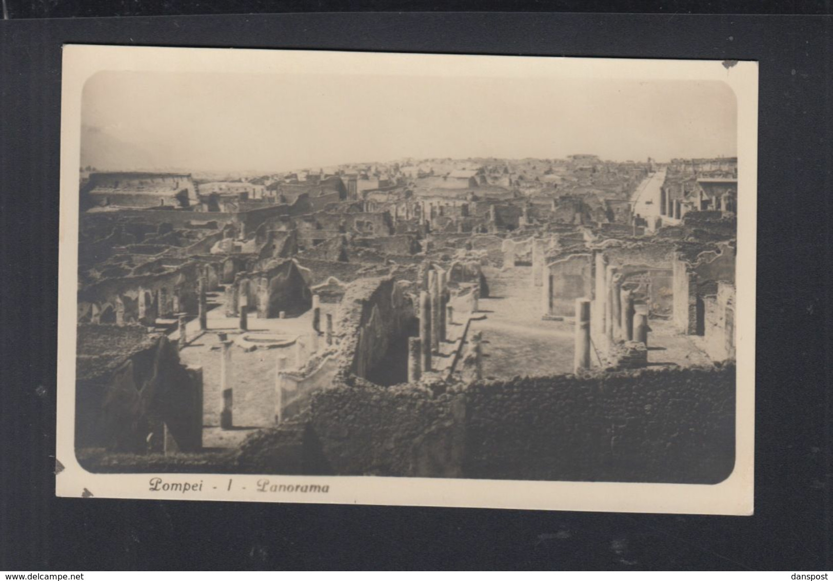 Italien Italia AK Pompei Panorama - Pompei