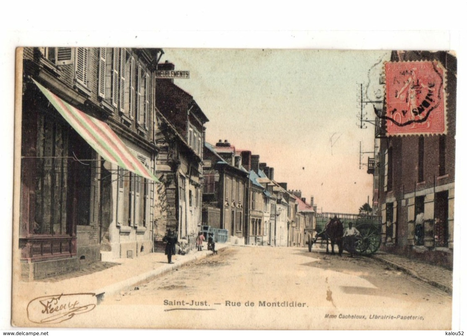 SAINT JUST  /       RUE MONTDIDIER - Saint Just En Chaussee