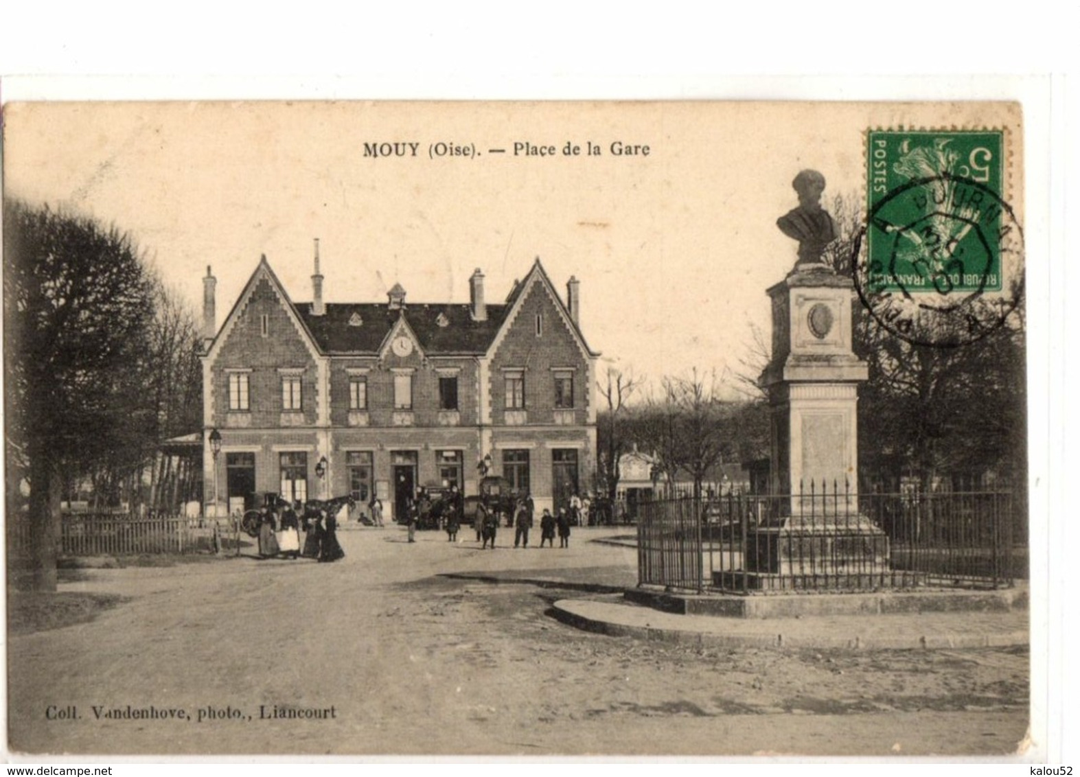 MOUY /        PLACE DE LA GARE - Mouy