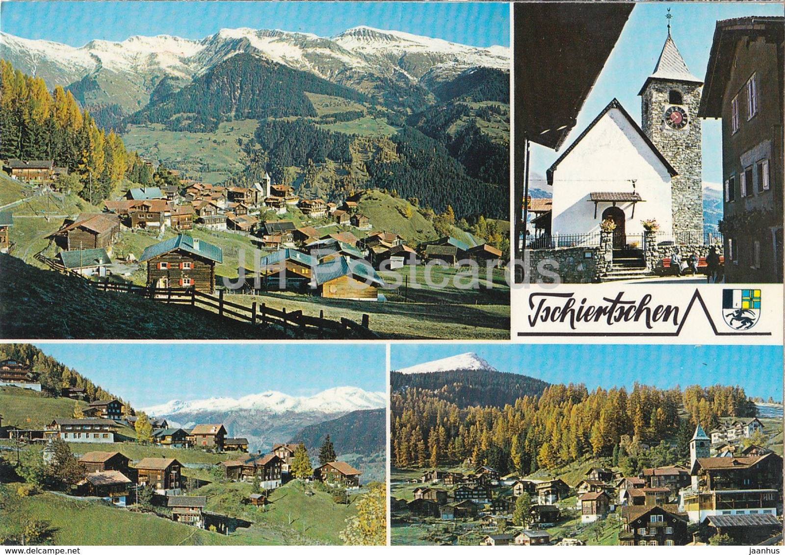 Tschiertschen - Graubunden - Multiview - Switzerland - Used - Tschiertschen