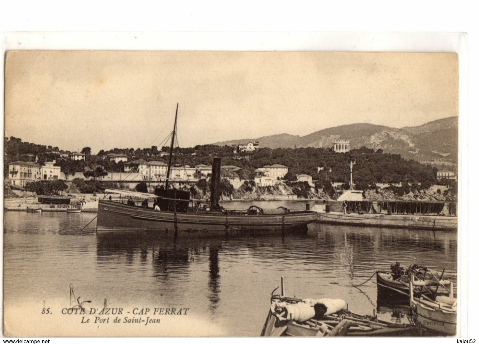 CAP FERRAT    /        LE PORT SAINT JEAN - Saint-Jean-Cap-Ferrat