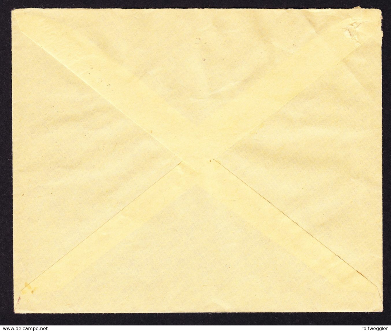 1954 Telegramm Couvert Mit Stempel Schaffhausen Und Brief-Telegramm-Label. - Télégraphe