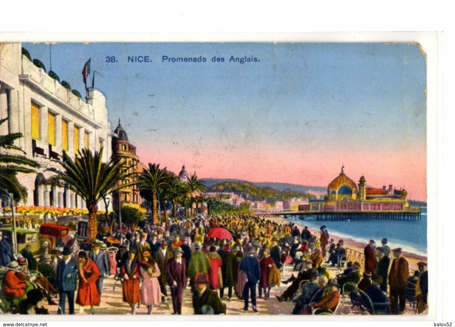 NICE /        PROMENADE DES ANGLAIS - Scènes Du Vieux-Nice