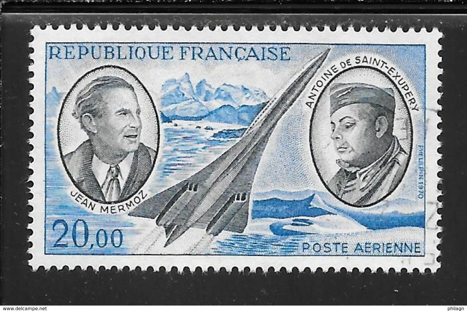 FRANCE PA N°44 OB TB SANS DEFAUTS - 1960-.... Used